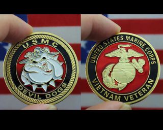 Commemorative Coin  USMC Vietnam Veteran #680