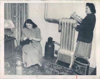 1948 West Berlin Germany Propane Gas Provides Light & Warmth Wire 