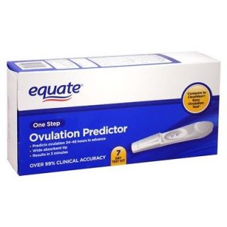 Equate   Ovulation Predictor, One Step, 7 Day Test Kit