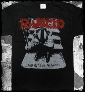 Rancid   Out Come The Wolves discharge t shirt   Official   FAST SHIP
