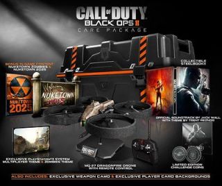   duty Black Ops 2, II CARE PACKAGE Collectors edition PS3 Playstation 3