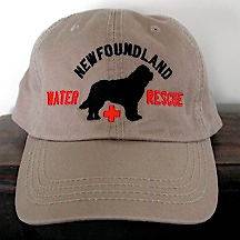   Official Newfoundland Dog Water Rescue Cap  for Newfie Rescue