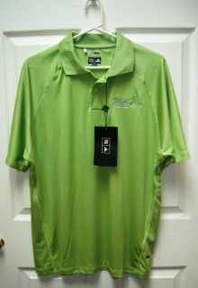 ADIDAS ClimaCool Polo Golf Shirt Green NWT Pioneer Financial Valley 