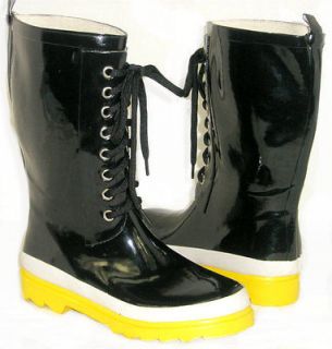 yellow rain boots in Womens Shoes