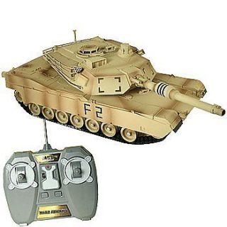 24 Radio Controlled M1A2 Abrams Tank U.S. Armed Forces w/Light and 