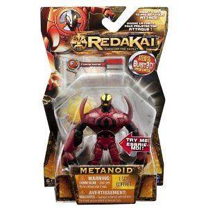 Redakai Metanoid Red Action Figure with Excel Card *New*