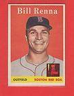BILL RENNA 1958 TOPPS #473 RED SOX EXMT+ / NM CARD GORGEOUS