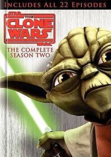   WARS THE CLONE WARS   THE COMPELTE SEASON TWO [DVD   NEW DVD BOXSET
