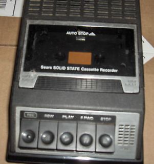 Vintage  Cassette Recorder/Player Built in Mic.