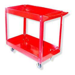 Newly listed 2 Shelf Rolling Red Service Shop Utility Tray Tool Cart 