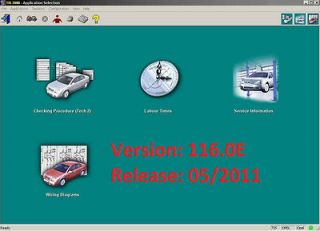 Opel / Vauxhall Tis 2000 v116.0E Release 5/2011 on DVD