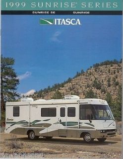   Sunrise Itasca by Winnebago RV Brochure Motorhome Recreational Vehicle