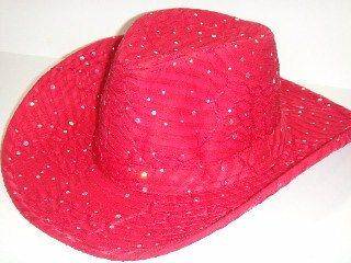 red cowboy hats in Clothing, Shoes & Accessories