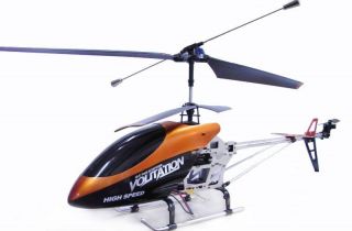   Volitation 3 CH Gyro Helicopter Metal Large RC Remote Control 9053