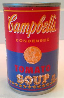 Andy Warhol 50th Anniversary Campbells Soup Cans   Red and Purple
