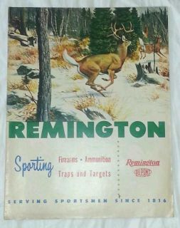 Remington 1959 Sporting Firearms Ammunition Traps & Targets Gun 