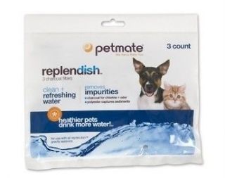 PK Petmate Replacement Water Filters for REPLENDISH Pet Fountain