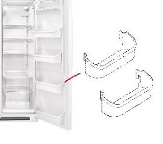 240323002 Kenmore Frigidaire Refrigerator Door Bin Clear Shelf 