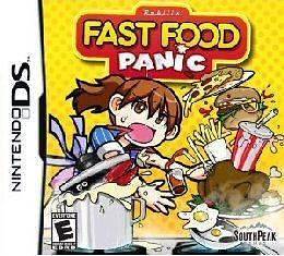 Fast Food Panic Restaurant Cooking SIM DS/Lite/DSi/XL​/3DS NEW