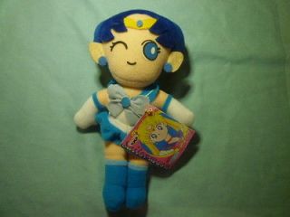 Sailor moon sailormoon banpresto toy doll plush Mercury wink eye