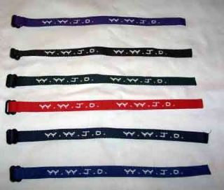 36 WWJD Bracelets Religious Christian Wholesale NIP