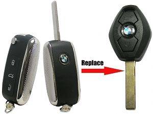 New Style Car Keys Folding Switchblade Key For Replace Old BMW EWS 