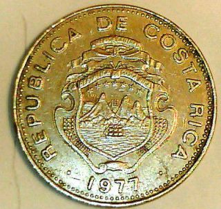   Money  Coins World  North & Central America  Costa Rica