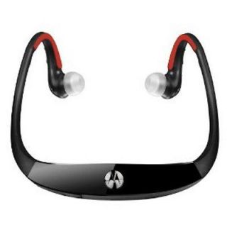 OEM Motorola S10HD Bluetooth Stereo Headset Headphones   Black/Red
