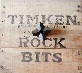 TIMKEN~ Rock Drill Bits 1& 3/4~ LOT OF TEN~ Drilling~ MINNING~ Nice 