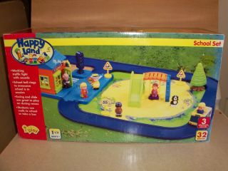 Rare I Play Happy Land School Pretend Play Set 32 Pieces 3 Electronic 