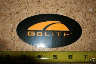 Authentic GoLite BACKPACKS & CLOTHING STICKER Decal