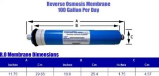 reverse osmosis membrane in Kitchen, Dining & Bar