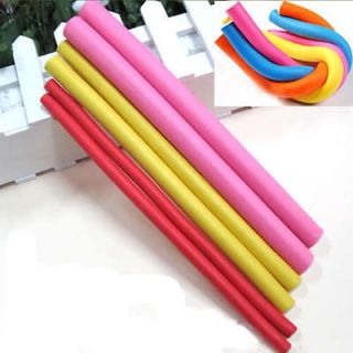 10x Hairstyle Bendy Hair Styling Roller Foam Curler Soft Stick Spiral 