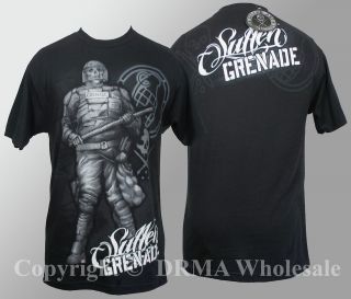 Authentic SULLEN CLOTHING Riot Grenade Collaboration T Shirt M L XL 