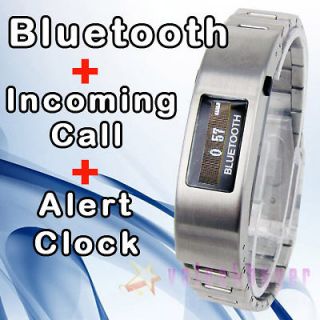 LCD Bluetooth Vibrate Alert Bracelet Mobile phone B02