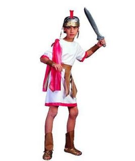 CHILDS ANCIENT ROMAN KIDS GLADIATOR SOLDIER BOY COSTUME