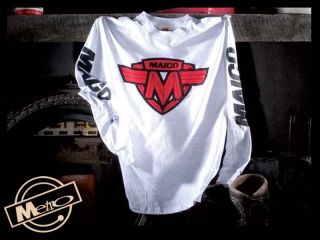 Metro Racing Maico Vintage Motorcycle Mens Long Sleeved T Shirt