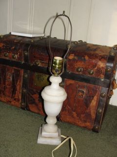 vintage marble lamp in Collectibles