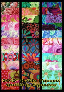 Kaffe Fassett/Philip Jacobs/Brandon Mably Quilting Fabric 30~5 X 5 