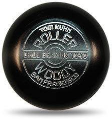 Tom Kuhn Roller Woody Yo Yo   Black Silver
