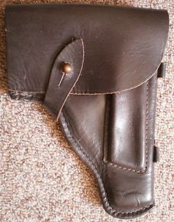 Russian Soviet Army Military Officer Leather Makarov PM Gun Holster 