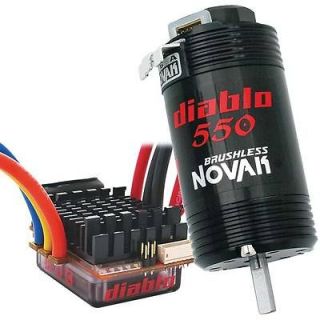 NEW Novak Diablo Dual Battery Brushless 550 System 3085 NIB