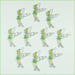   Tinker Bell Fairy Metal Charms Pendants DIY Jewelry Making Crafts DIY