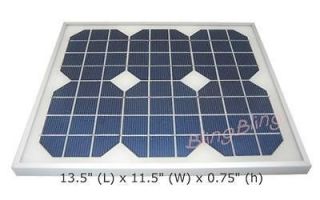 TEN 10 Watt 18 Volt Solar Power Panel DC12V 18V Motor Home Winnebago 