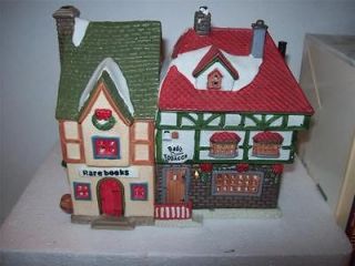 LEMAX BOBS TOBACC LIGHTED CHRISTMAS HOUSE IN BOX & CORD RETIRED 1994