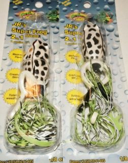   Jrs Super Frog Micro 2 in 1 Topwater Fishing Lures T&Js TACKLE