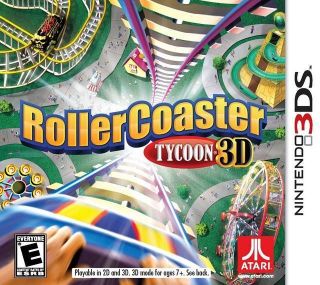 ROLLER COASTER TYCOON 3DS*NEW*