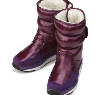 purple snow boots in Clothing, 