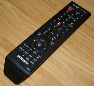REMOTE ORIGINAL 00052A FOR SAMSUNG LCD TV DVD RECORDER DVD PLAYER VCR