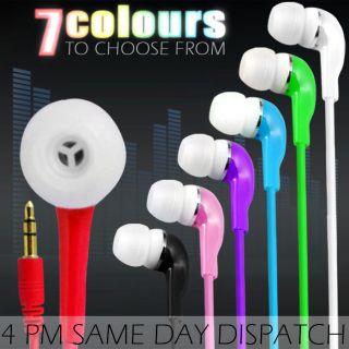 5MM EARBUD EARPHONE FOR VARIOUS SONY ERICSSON PHONE